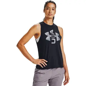 Camiseta de tirantes para mujer Under Armour Logo Graphic image-2