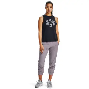Camiseta de tirantes para mujer Under Armour Logo Graphic image-1