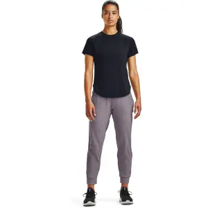 Camiseta de mujer Under Armour à manches courtes Sport Hi-Lo image-1