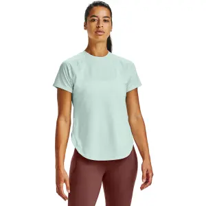 Camiseta de mujer Under Armour à manches courtes Sport Hi-Lo image-2
