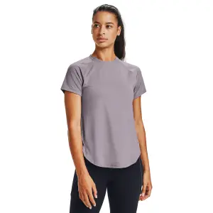 Camiseta de mujer Under Armour à manches courtes Sport Hi-Lo image-2