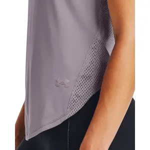 Camiseta de mujer Under Armour à manches courtes Sport Hi-Lo image-5