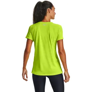Camiseta de mujer Under Armour à manches courtes Tech Twist Graphic LU image-4