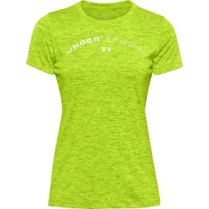 Camiseta de mujer Under Armour à manches courtes Tech Twist Graphic LU image-0