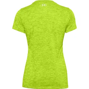 Camiseta de mujer Under Armour à manches courtes Tech Twist Graphic LU image-3