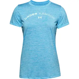 Camiseta de mujer Under Armour à manches courtes Tech Twist Graphic LU image-0