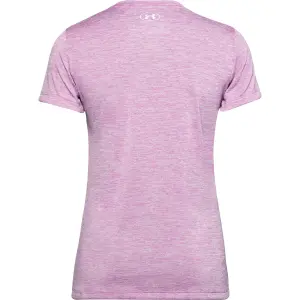 Camiseta de mujer Under Armour à manches courtes Tech Twist Graphic LU image-3