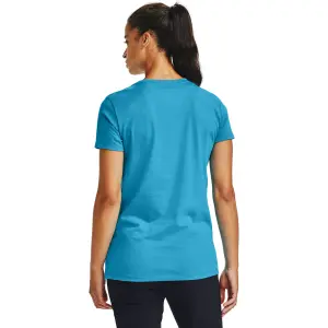 Camiseta de mujer Under Armour à manches courtes Sportstyle Graphic image-4