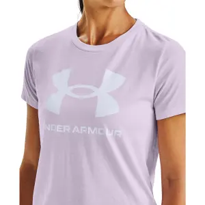 Camiseta de mujer Under Armour à manches courtes Sportstyle Graphic image-5