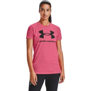Camiseta de mujer Under Armour à manches courtes Sportstyle Graphic image-2
