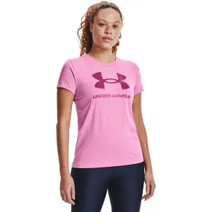 Camiseta de mujer Under Armour à manches courtes Sportstyle Graphic image-2