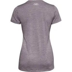 Camiseta de mujer Under Armour à manches courtes Tech Twist Graphic Wordmark image-3