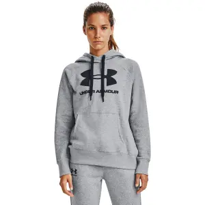 Hættetrøje til kvinder Under Armour avec logo Rival Fleece image-2
