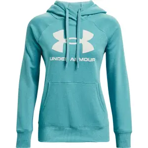 Sudadera con capucha para mujer Under Armour avec logo Rival Fleece image-0
