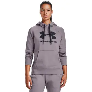 Women's hoodie Under Armour avec logo Rival Fleece image-2