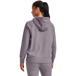 Women's hoodie Under Armour avec logo Rival Fleece image-4
