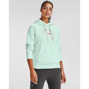 Women's hoodie Under Armour Rival Fleece Metallic image-2