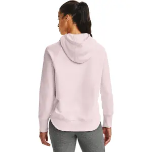 Women's hoodie Under Armour Rival Fleece Metallic image-4