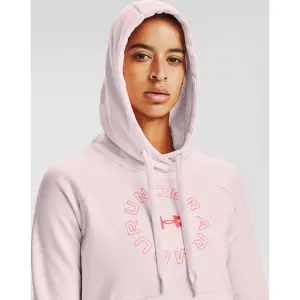 Women's hoodie Under Armour Rival Fleece Metallic image-5