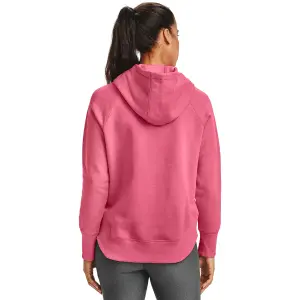 Women's hoodie Under Armour Rival Fleece Metallic image-4