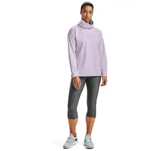 Armour Fleece-tröja med trattformad hals för damer image-1