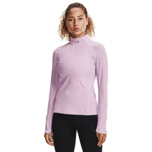 Maillot femme Under Armour à col montant rush ColdGear Jacquard image-2