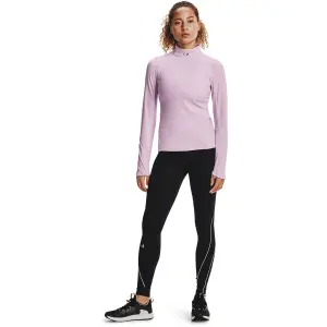 Maillot femme Under Armour à col montant rush ColdGear Jacquard image-1