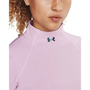 Maillot femme Under Armour à col montant rush ColdGear Jacquard image-5