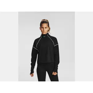 Top til kvinder Under Armour RUSH™ ColdGear® ½ Zip image-1