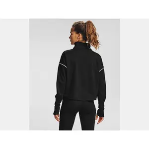 Top til kvinder Under Armour RUSH™ ColdGear® ½ Zip image-4