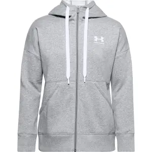 Women's jacket Under Armour à capuche Rival Fleece Full Zip image-0