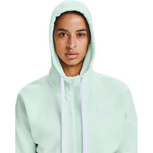 Women's jacket Under Armour à capuche Rival Fleece Full Zip image-5
