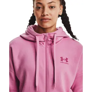 Women's jacket Under Armour à capuche Rival Fleece Full Zip image-5