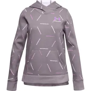 Sudadera con capucha para chicas Under Armour Rival Fleece imprimé image-0