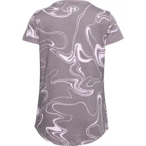 Camiseta de chica Under Armour à manches courtes Liquify Print image-1
