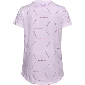 Camiseta de chica Under Armour à manches courtes Twitch Multi Print image-1
