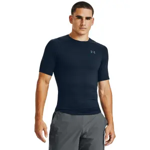 Women's jersey Under Armour à manches courtes rush HeatGear 2.0 Compression image-1