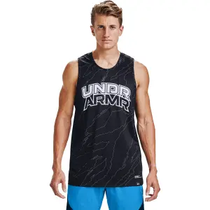Camiseta de tirantes Under Armour Futures Retro image-1