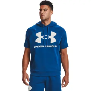 Sudadera con capucha Under Armour et manches courtes Rival Fleece Big Logo image-1
