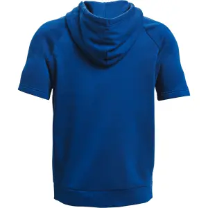 Sudadera con capucha Under Armour et manches courtes Rival Fleece Big Logo image-3