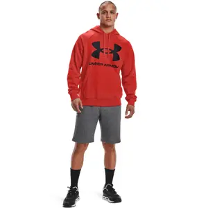Sweatshirt med hætte Under Armour Rival Fleece Big Logo image-1