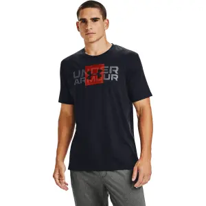 Camiseta Under Armour à manches courtes Box Logo Wordmark image-1
