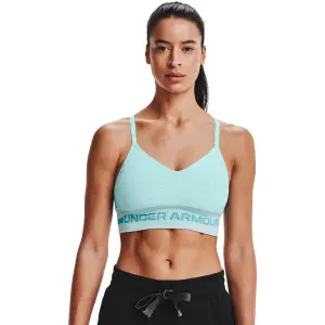 Behå för kvinnor Under Armour de sport Seamless Low Long Heather image-1