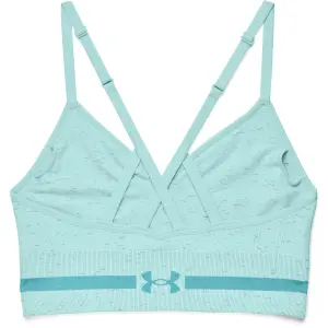 Behå för kvinnor Under Armour de sport Seamless Low Long Heather image-2