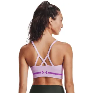 Reggiseno da donna Under Armour de sport Seamless Low Long Heather image-3