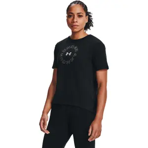 Camiseta de mujer Under Armour à manches courtes Wordmark Graphic image-2