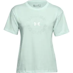 Camiseta de mujer Under Armour à manches courtes Wordmark Graphic image-0