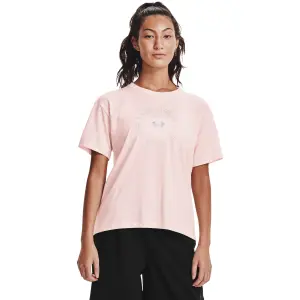 Camiseta de mujer Under Armour à manches courtes Wordmark Graphic image-2