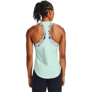 Women's tank top Under Armour Sport 2-in-1 imprimé image-4
