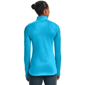 Women's jersey 1/2 zip coldgear armour graphic image-1